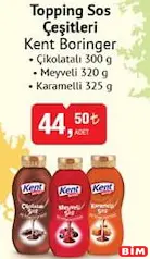 KENT BORİNGER TOPPİNG SOS ÇEŞİTLERİ KENT BORİNGER TOPPİNG SOS ÇEŞİTLERİ